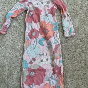 Carter's Pink Floral Baby Gown